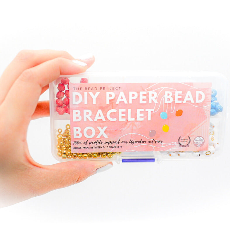 DIY Paper Bead Bracelet Kit