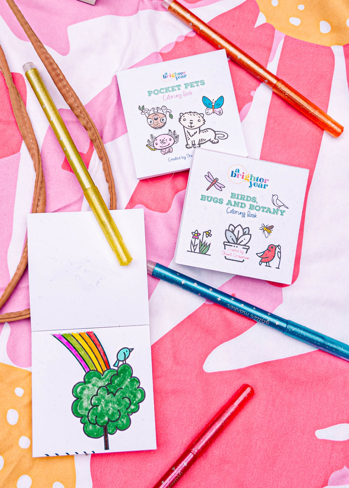 Five-Piece Coloring Book Bundle