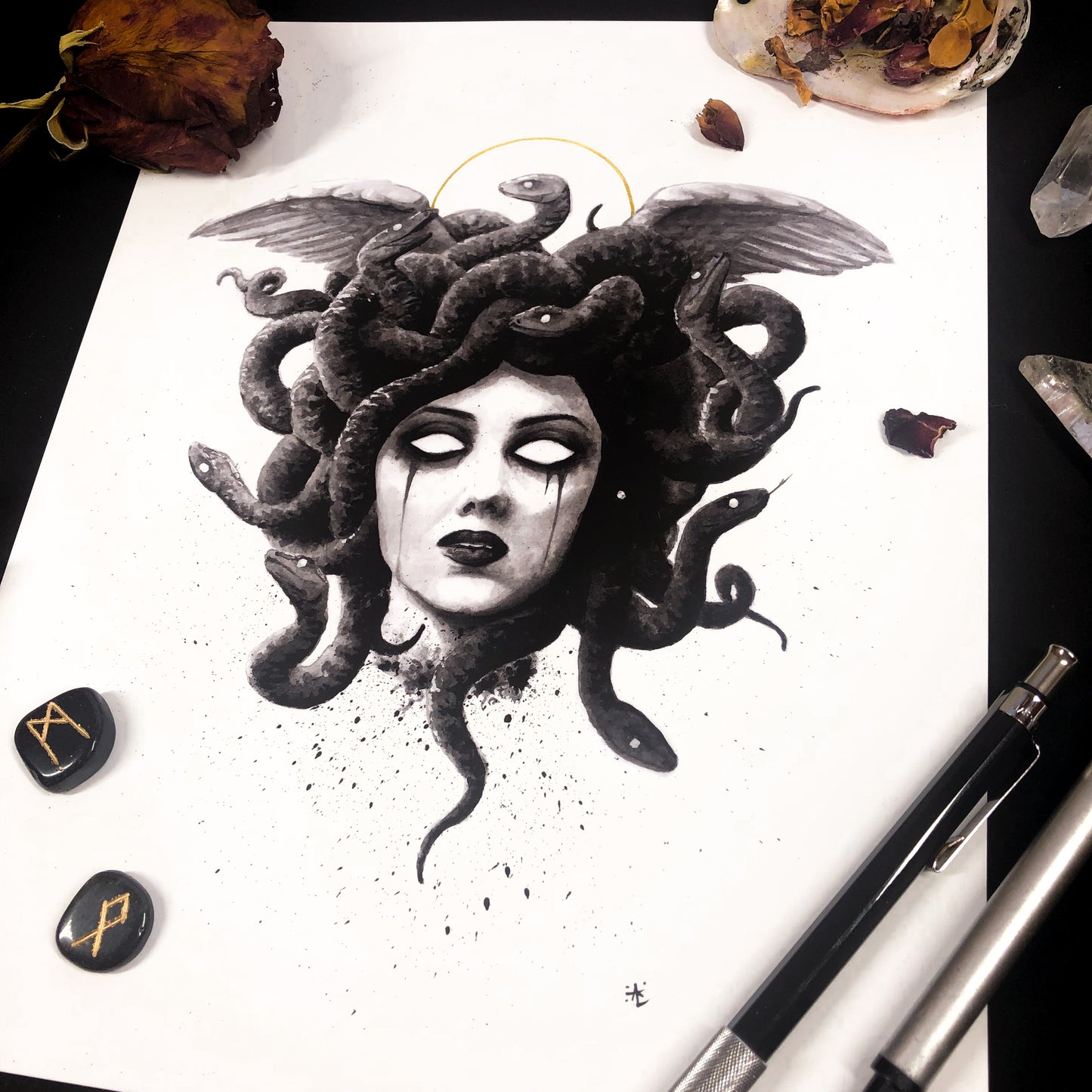 Medusa Art Print