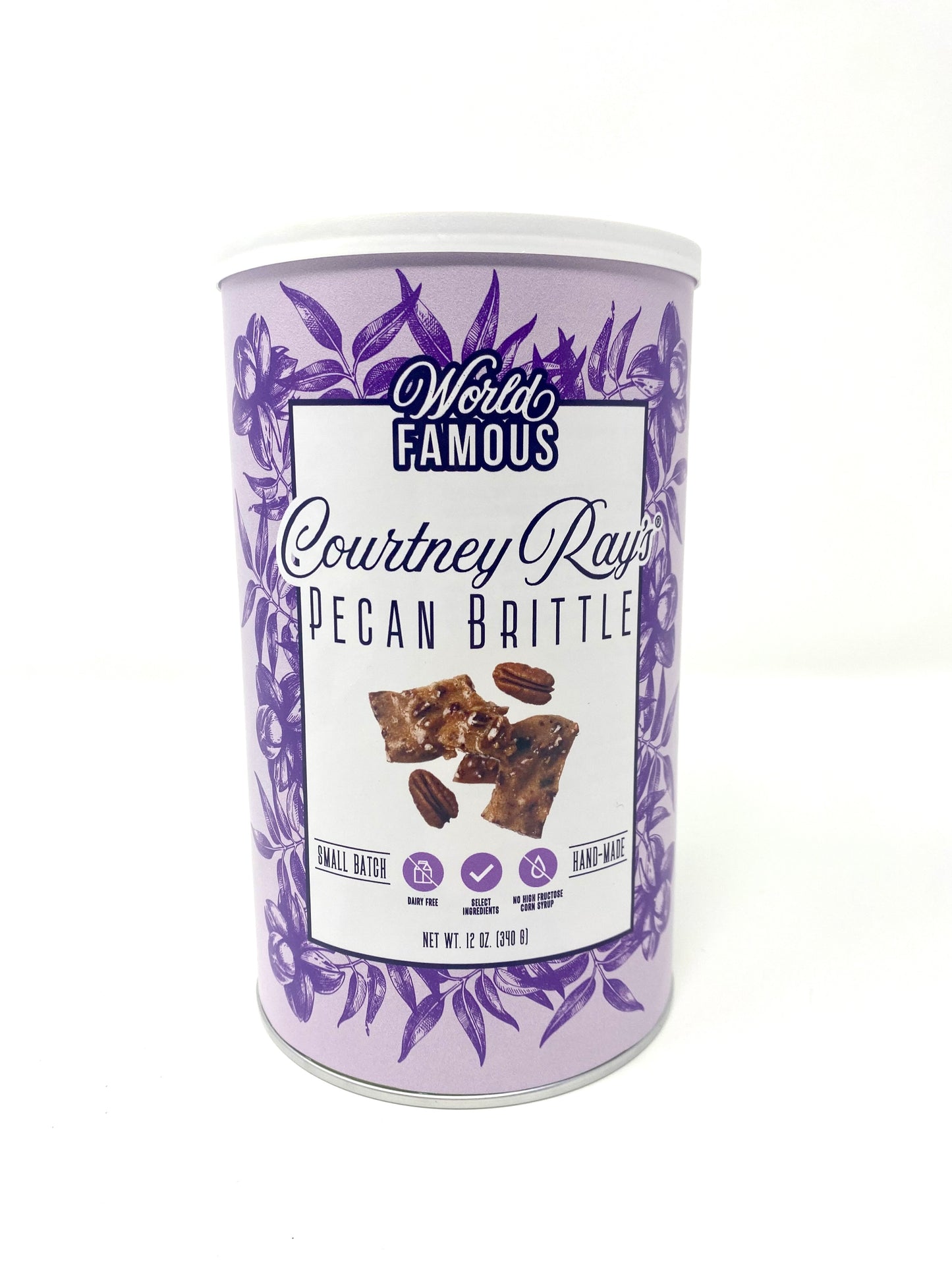 Pecan Brittle - 12 oz. canister