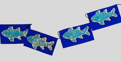 Batik Fish Garland