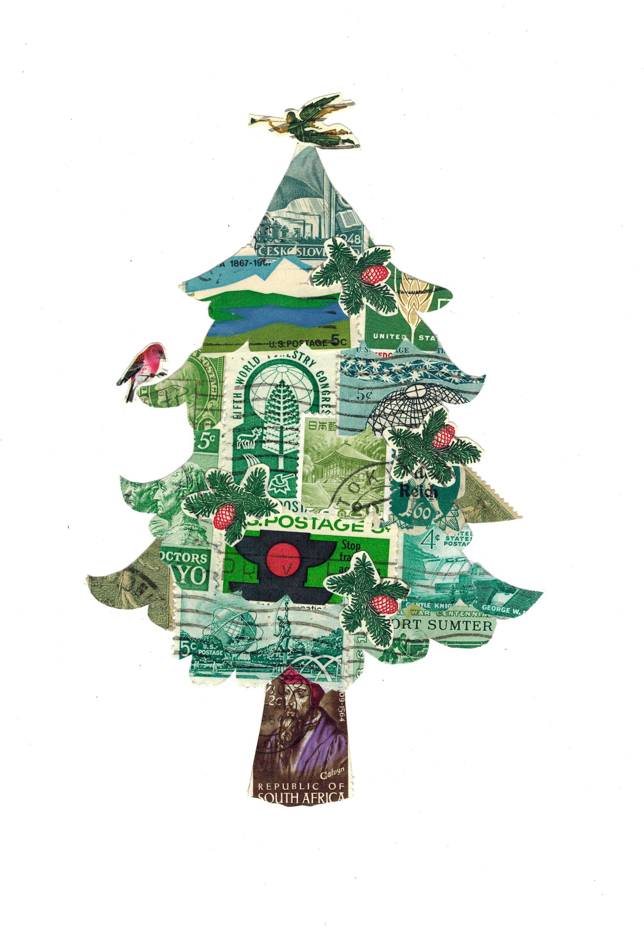 Fir Tree Large Print