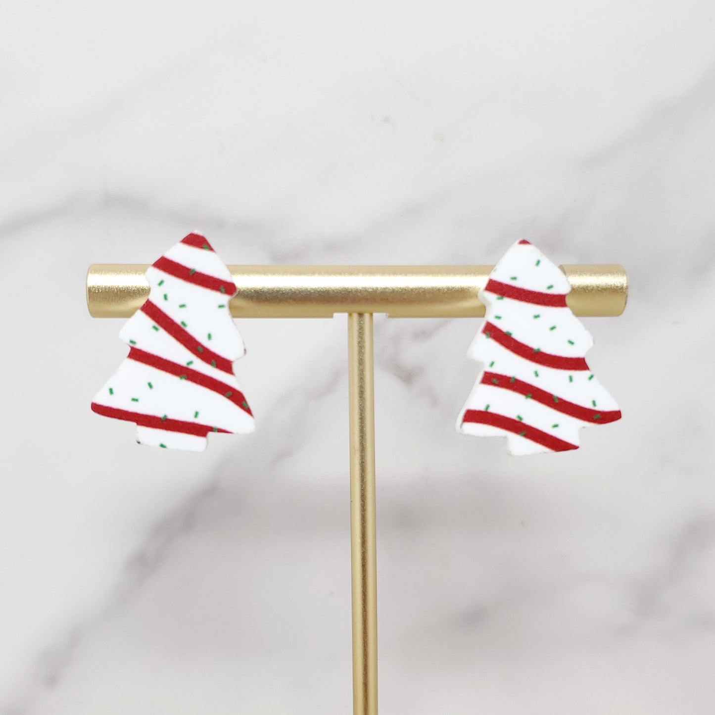 Little Debbie Christmas Tree Studs