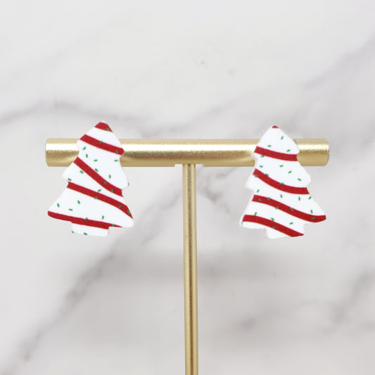 Little Debbie Christmas Tree Studs