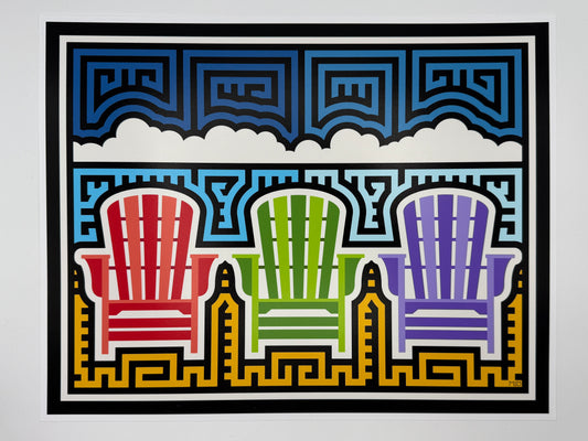 Deck Chairs Mola Print
