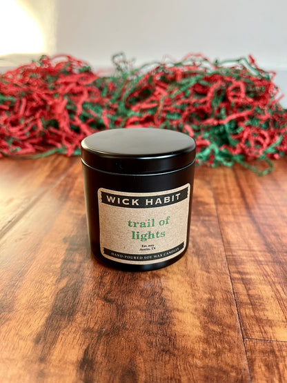 Trail of Lights Soy Wax Candle