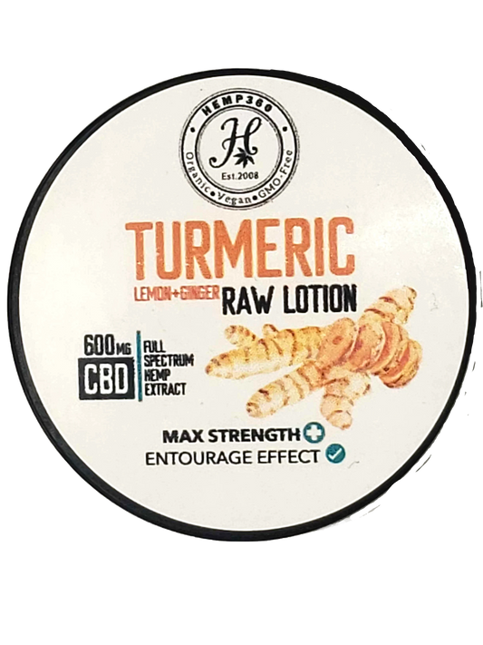 CBD-Turmeric Raw Lotion