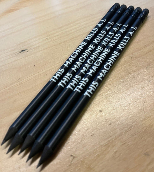This Machine Kills AI Pencil 5-Pack