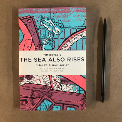 14th St. Station Squid Sketchbook Set