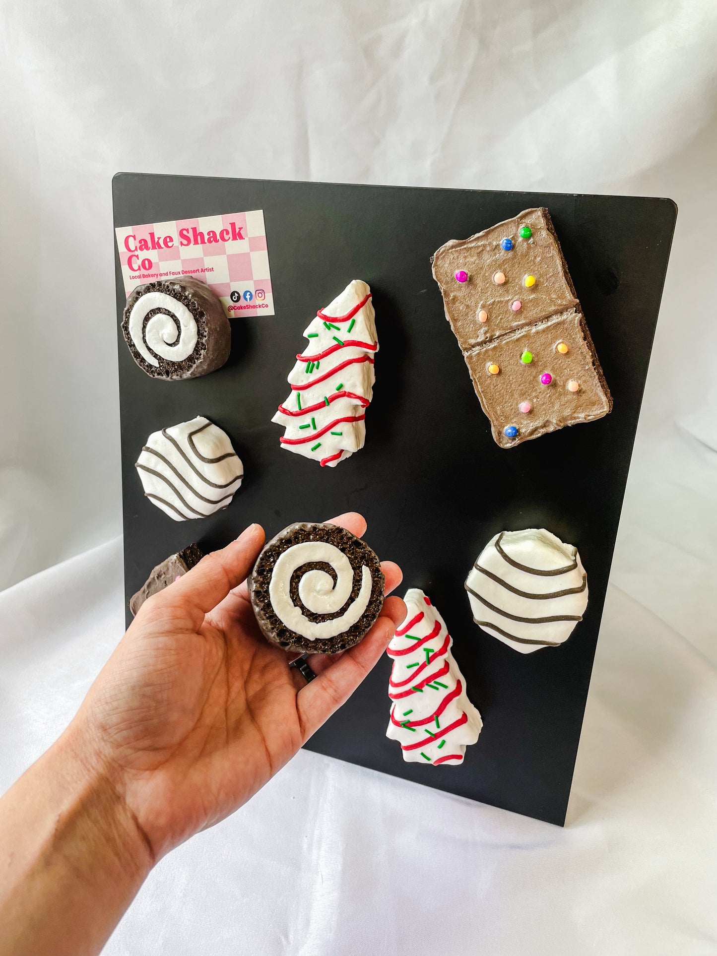 Faux Snack Cake Magnets