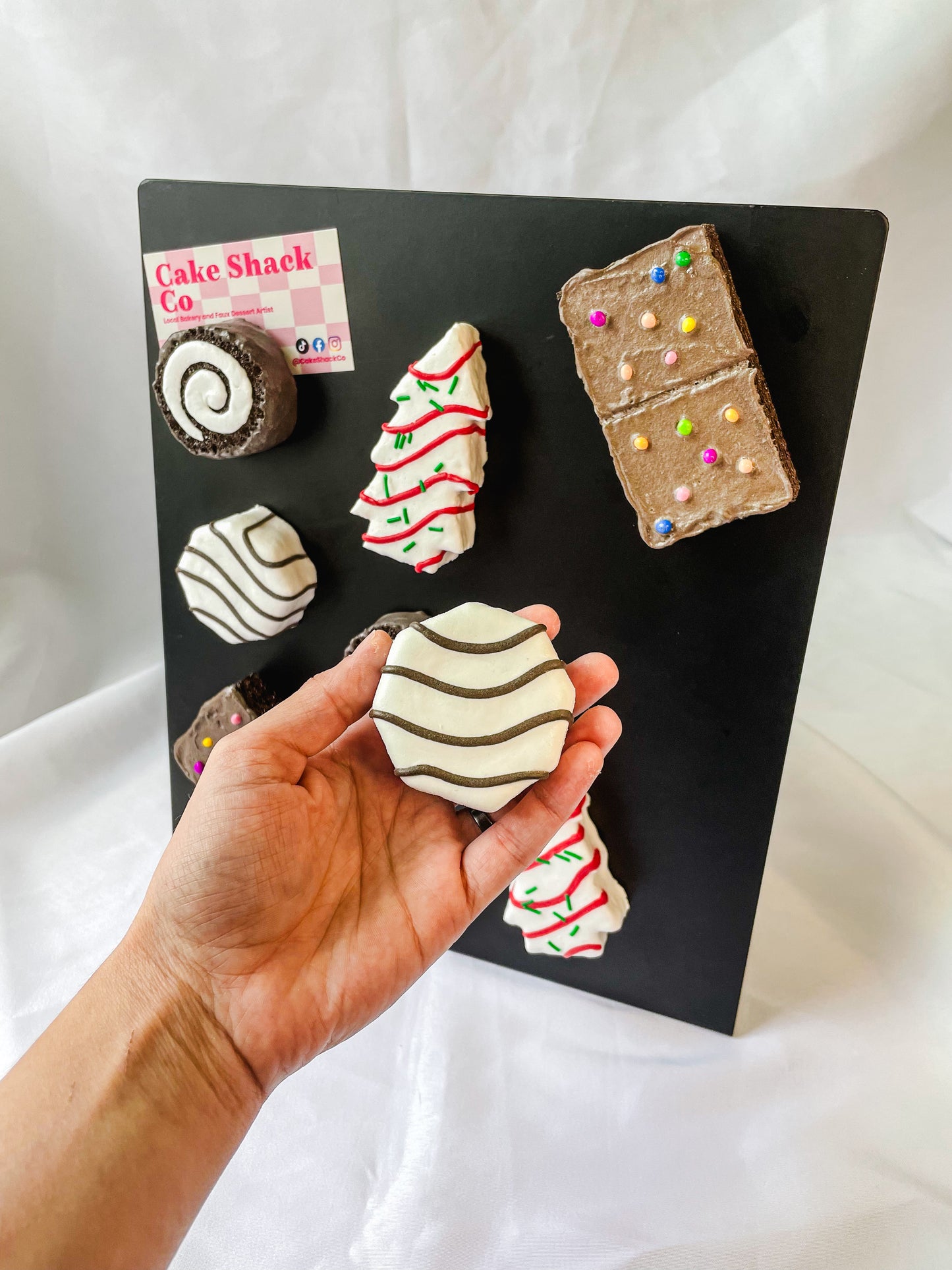 Faux Snack Cake Magnets