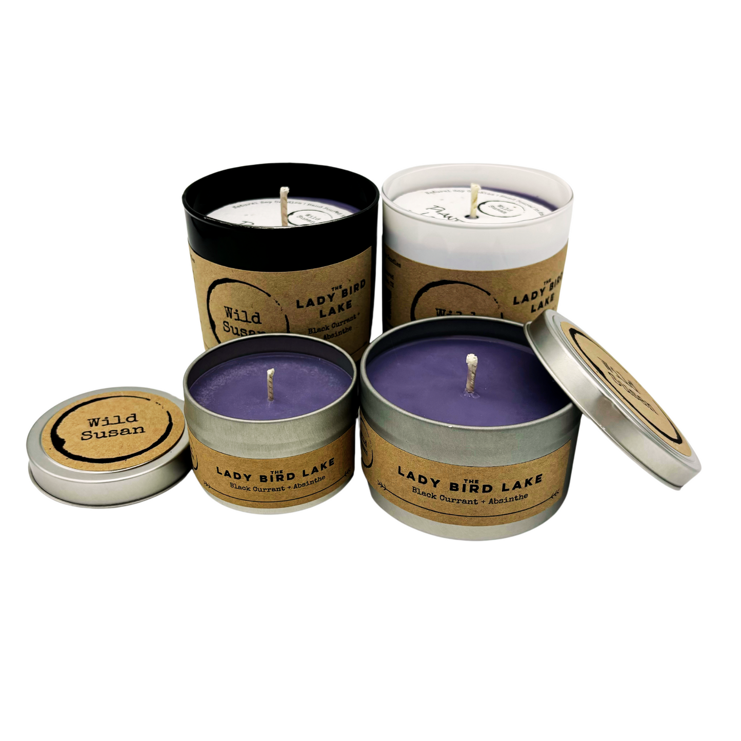 Lady Bird Lake [Black Currant + Absinthe] Soy Candle/Wax Melt