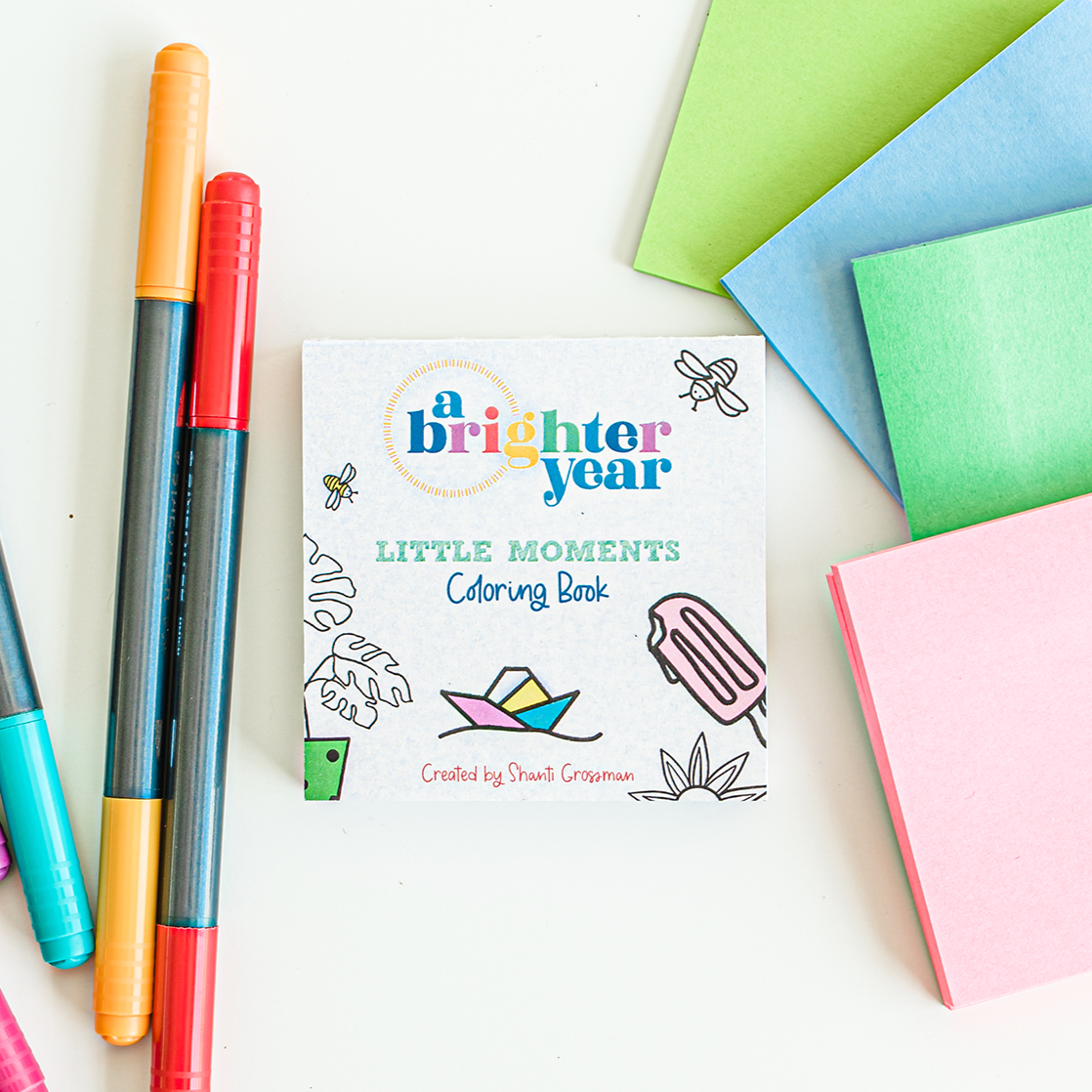 Little Moments Mini Coloring Book