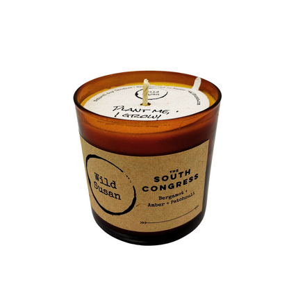 South Congress [Bergamot + Amber + Patchouli] Soy Candle/Wax Melt