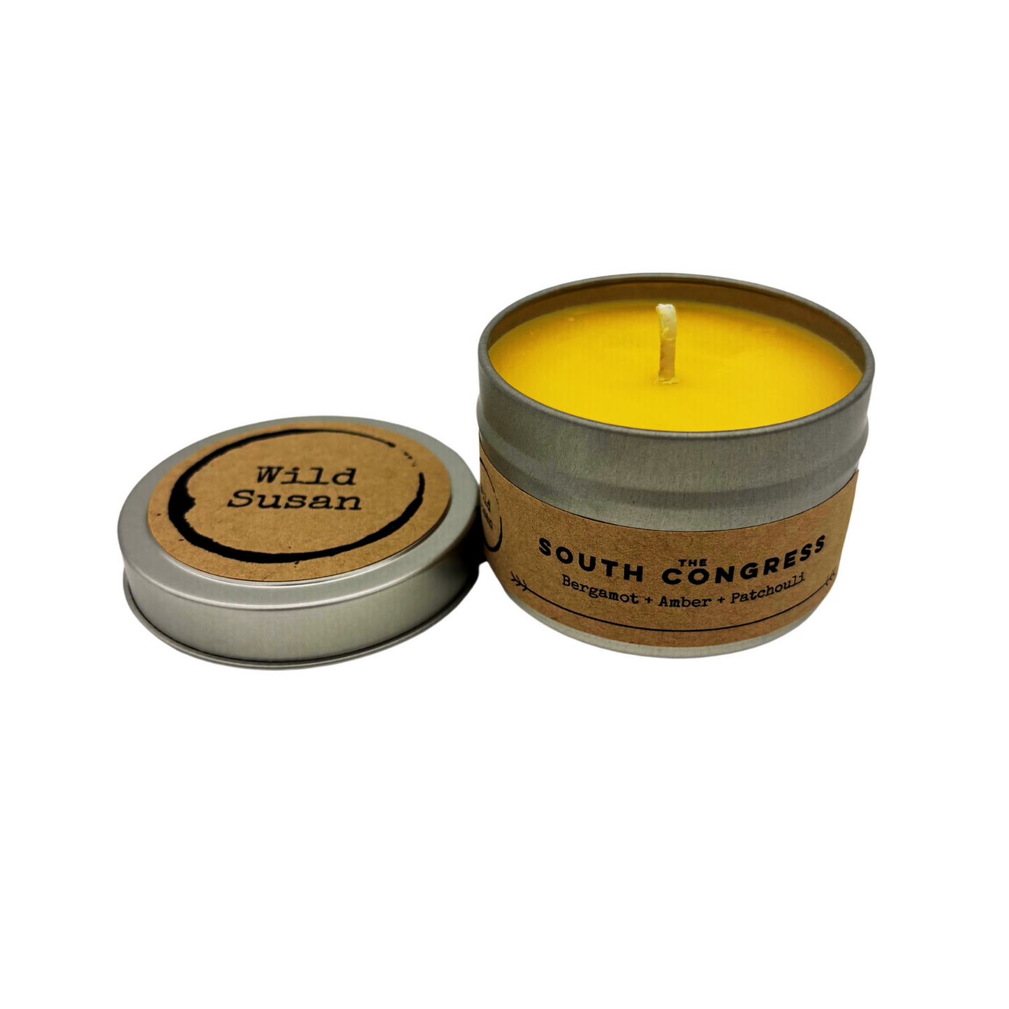 South Congress [Bergamot + Amber + Patchouli] Soy Candle/Wax Melt