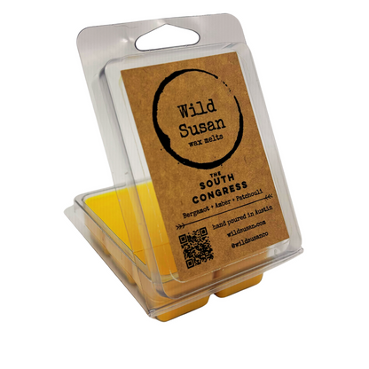 South Congress [Bergamot + Amber + Patchouli] Soy Candle/Wax Melt