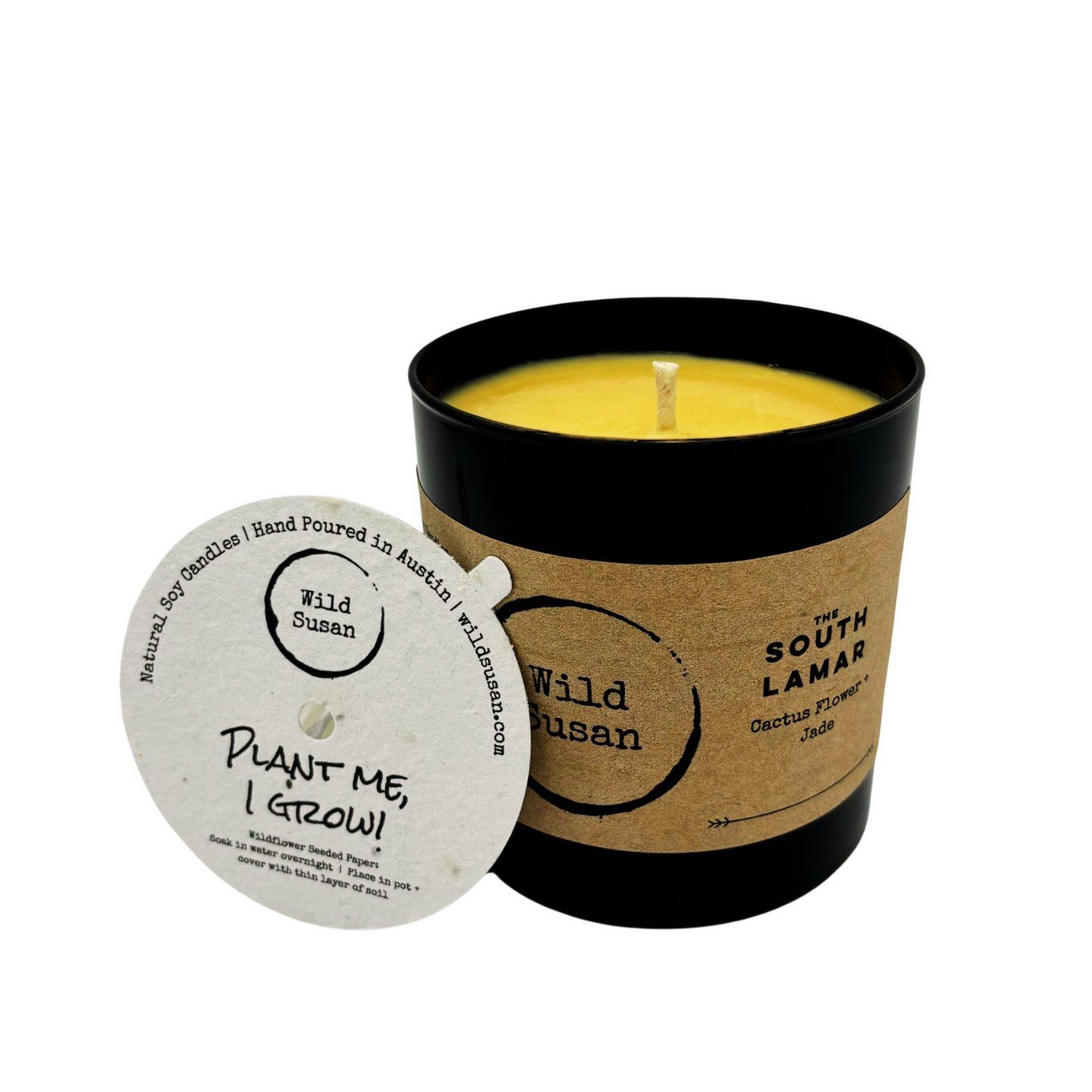 South Lamar [Cactus Flower + Jade] Soy Candle/Wax Melt