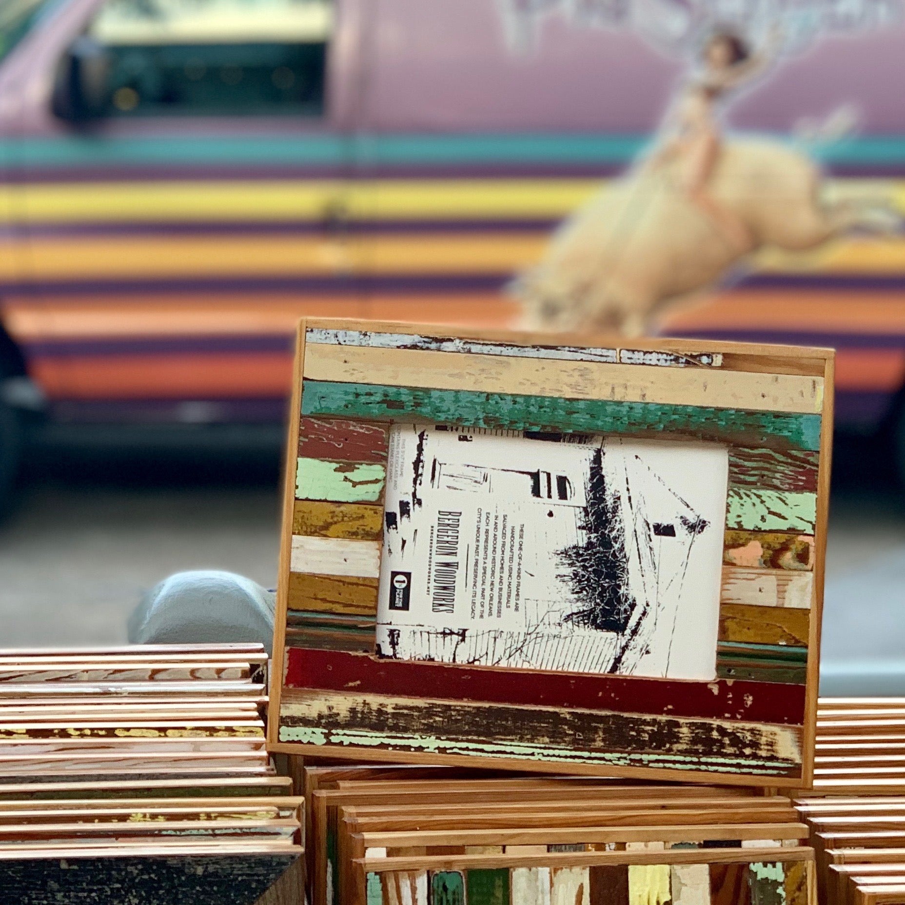 Salvaged Wood Frame 4