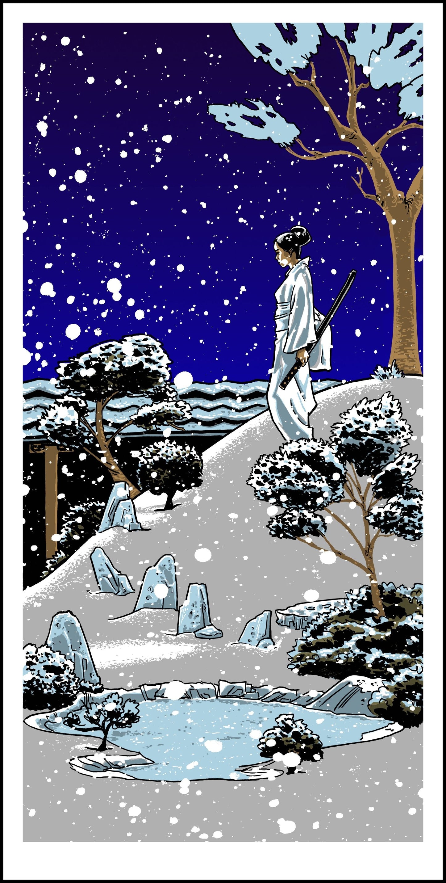 The Swan Song of O-Ren Ishii Print