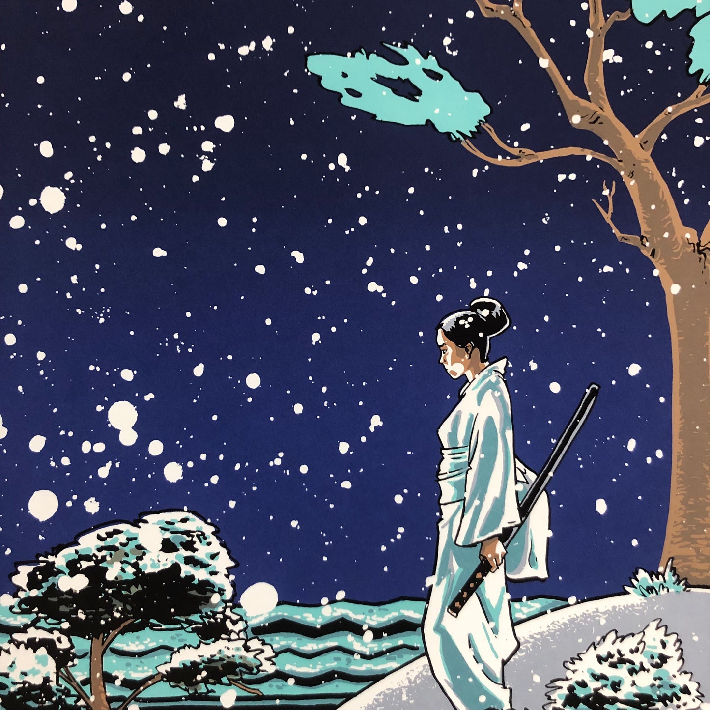 The Swan Song of O-Ren Ishii Print