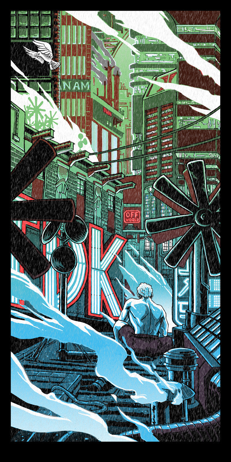 Tears in the Rain Print