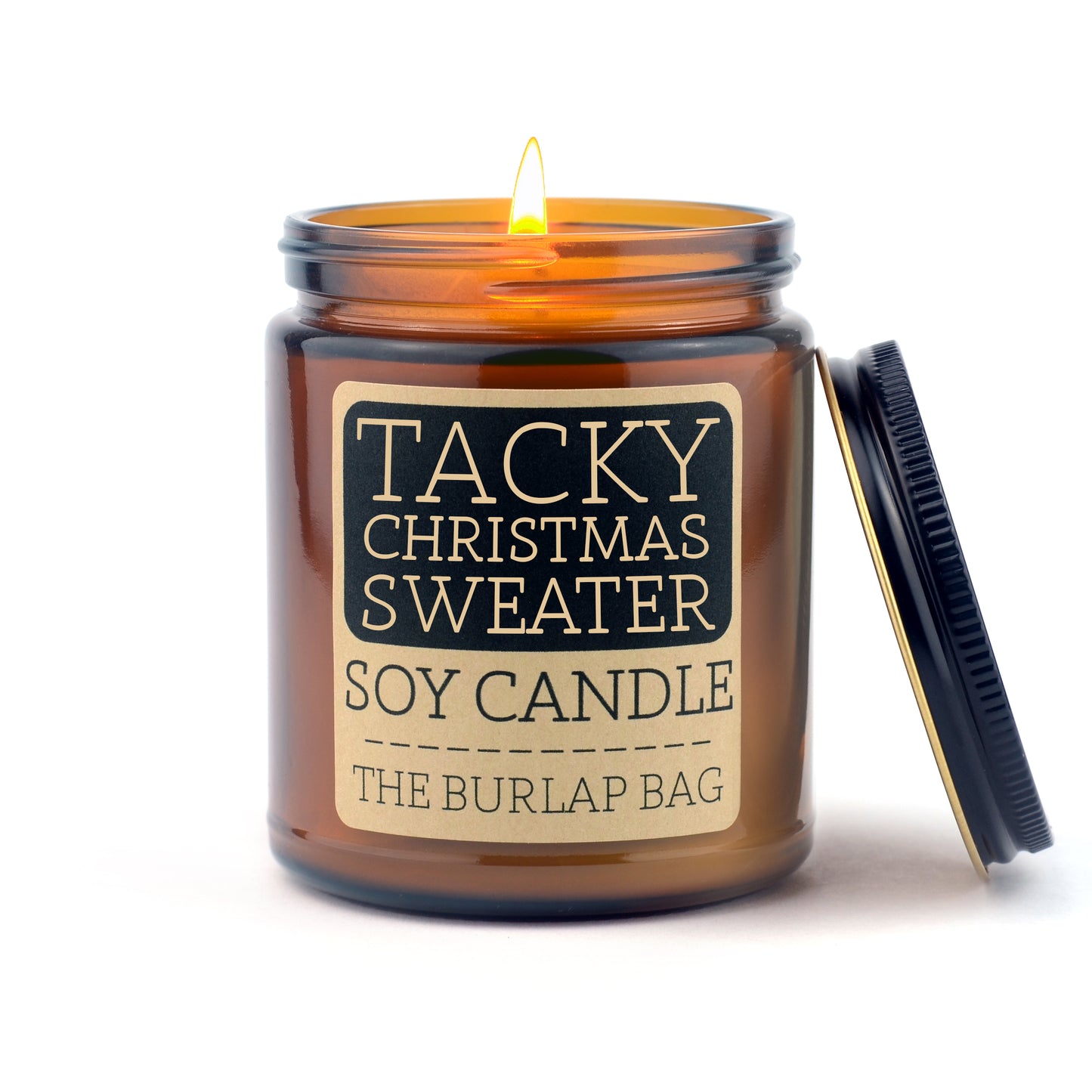 Tacky Christmas Sweater Candle