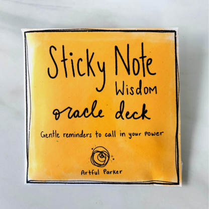 Sticky Note Wisdom Oracle Deck