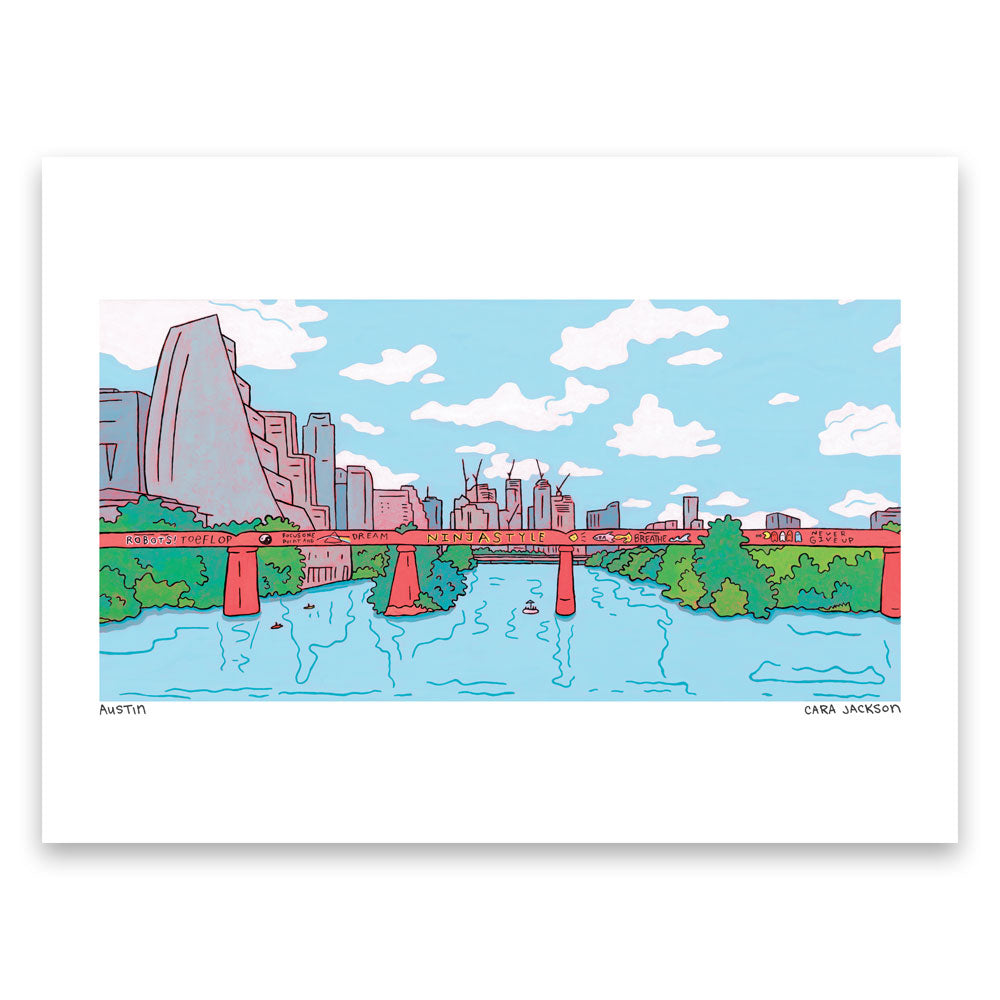 Downtown Austin Print