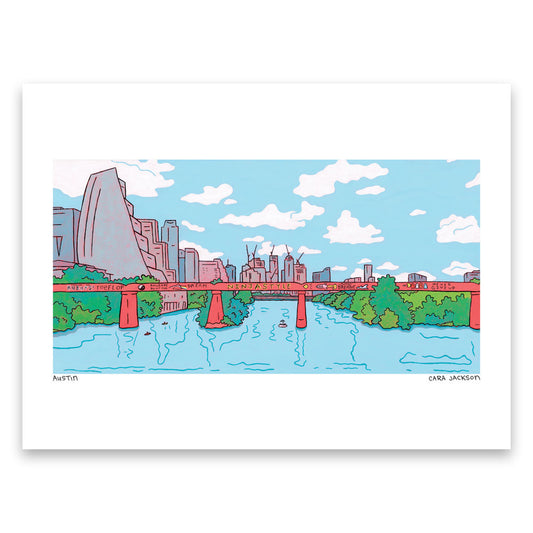 Downtown Austin Print