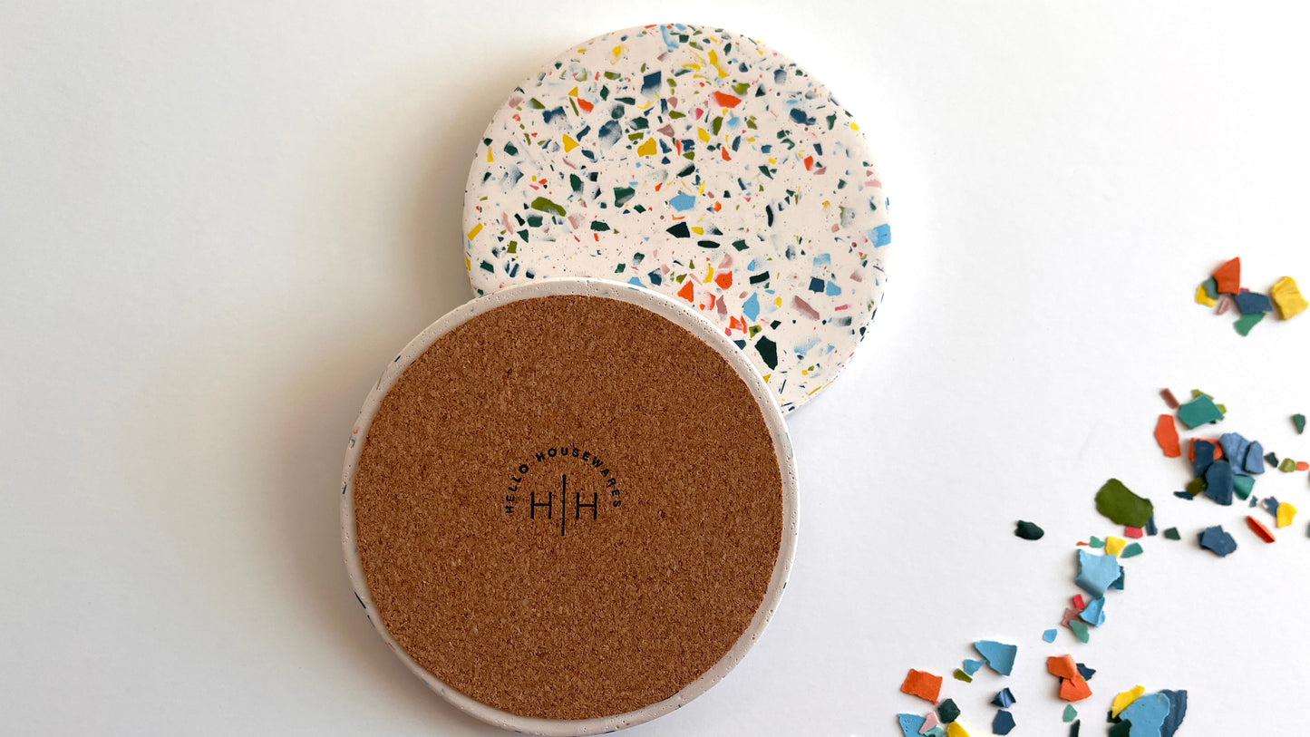 House Blend Terrazzo Coaster Sets