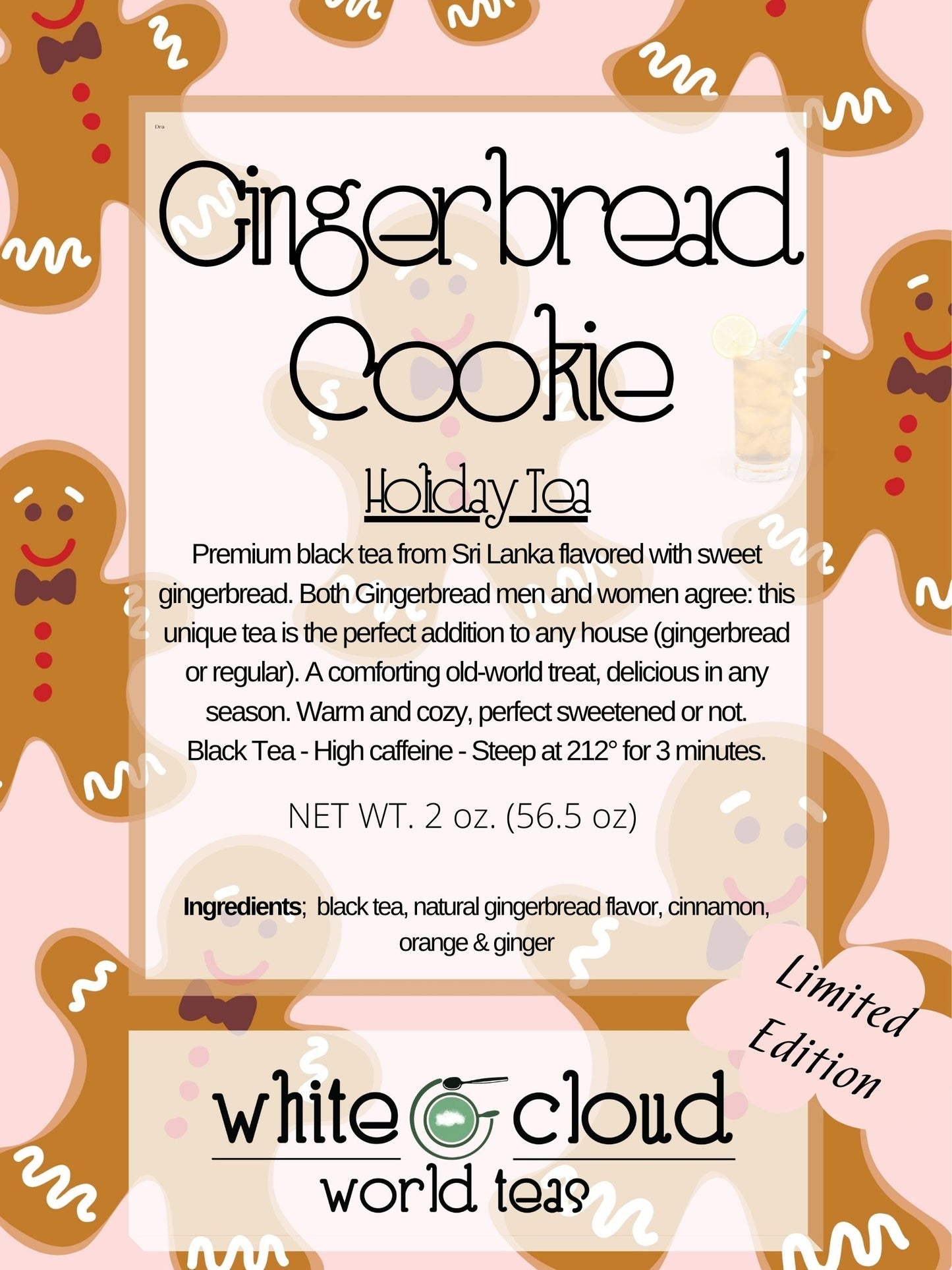 Gingerbread Cookie Loose Leaf Black Tea