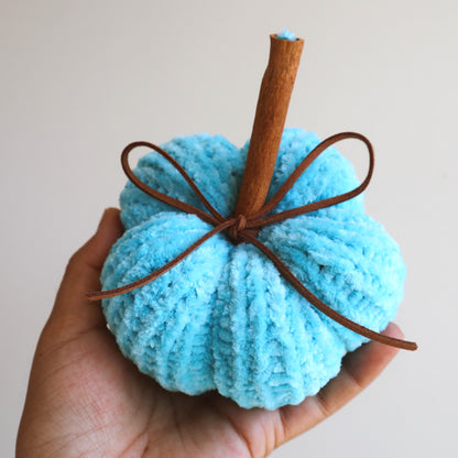 Knit Velvet Pumpkin