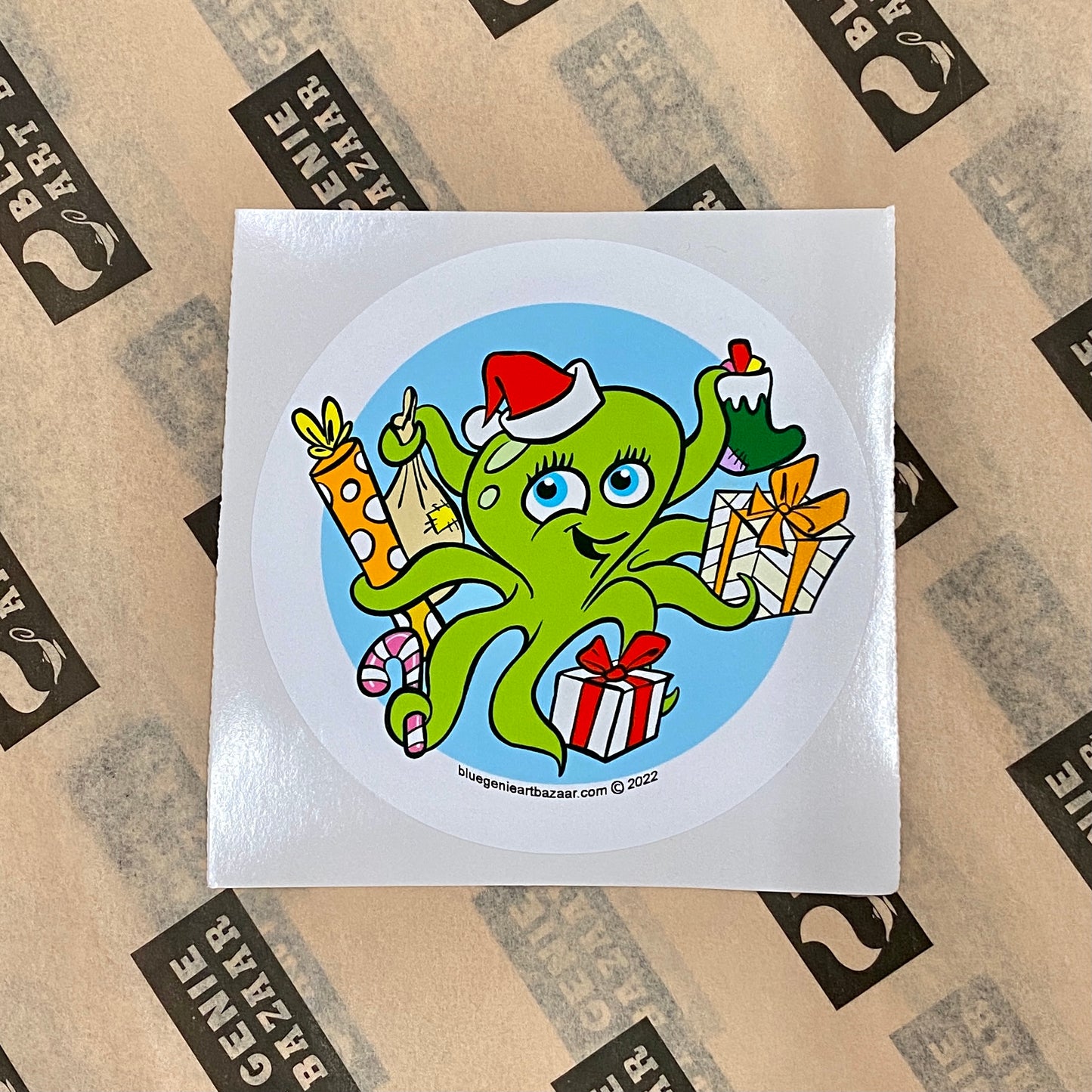 BGAB Holiday Character Stickers